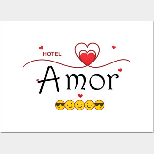 The amor dream hotel made with love Posters and Art